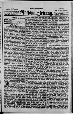 National-Zeitung vom 10.12.1886