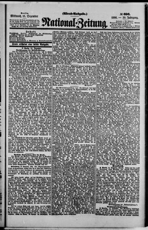 National-Zeitung vom 15.12.1886