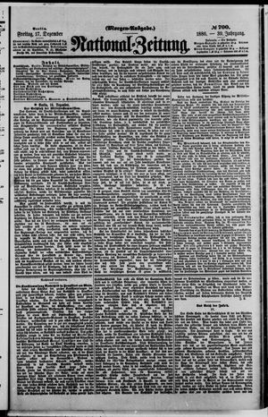 National-Zeitung vom 17.12.1886