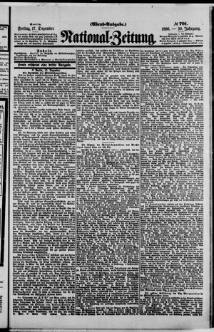 National-Zeitung vom 17.12.1886