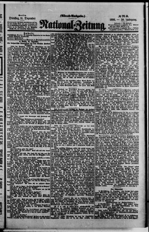 National-Zeitung vom 21.12.1886