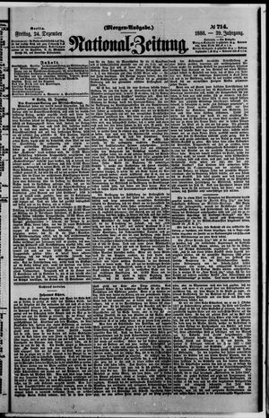 National-Zeitung vom 24.12.1886