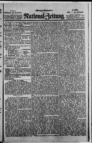 National-Zeitung vom 29.12.1886