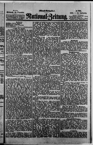 National-Zeitung vom 29.12.1886