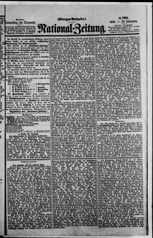 Nationalzeitung vom 30.12.1886