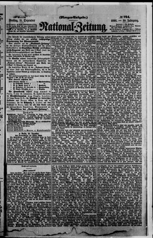 Nationalzeitung on Dec 31, 1886