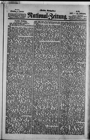 Nationalzeitung on Jan 4, 1887