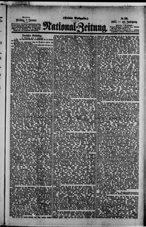 Nationalzeitung on Jan 7, 1887