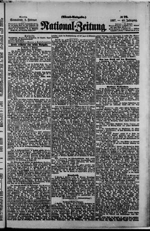 Nationalzeitung on Feb 5, 1887