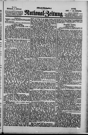 Nationalzeitung vom 09.02.1887