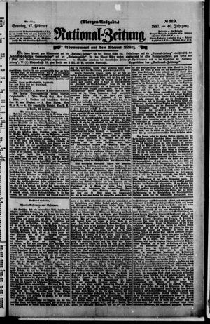 Nationalzeitung vom 27.02.1887