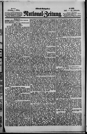 Nationalzeitung vom 01.03.1887