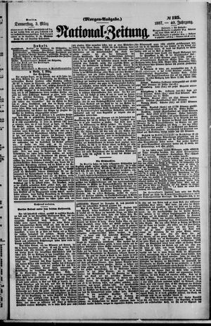 Nationalzeitung vom 03.03.1887