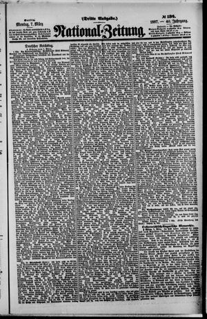 Nationalzeitung vom 07.03.1887