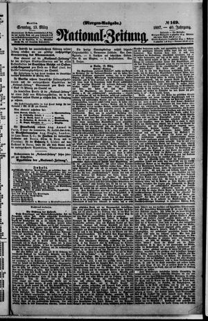 Nationalzeitung on Mar 13, 1887