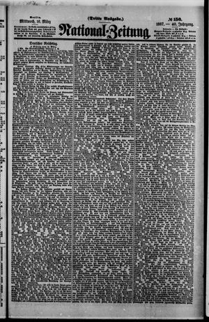 Nationalzeitung vom 16.03.1887