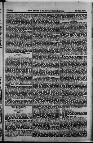 National-Zeitung vom 22.03.1887