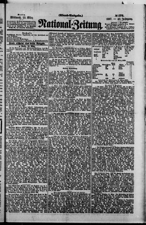 Nationalzeitung vom 23.03.1887