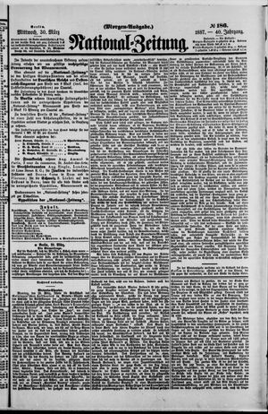 Nationalzeitung vom 30.03.1887