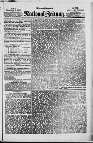 National-Zeitung vom 02.04.1887