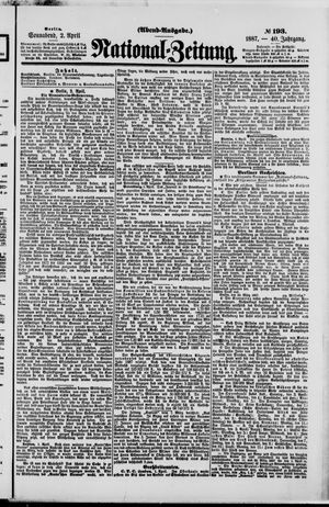National-Zeitung vom 02.04.1887