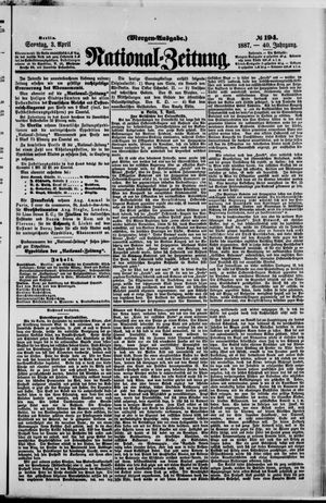 Nationalzeitung on Apr 3, 1887