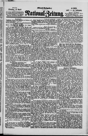 National-Zeitung vom 12.04.1887