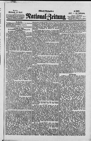 Nationalzeitung on Apr 13, 1887