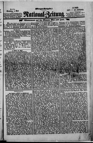 Nationalzeitung vom 01.05.1887