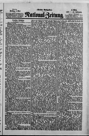 Nationalzeitung vom 06.05.1887