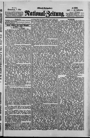 Nationalzeitung vom 07.05.1887