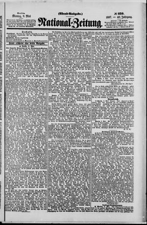 Nationalzeitung on May 9, 1887