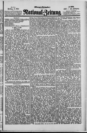 Nationalzeitung on May 13, 1887