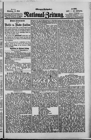Nationalzeitung vom 15.05.1887