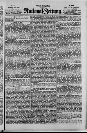 National-Zeitung vom 16.05.1887