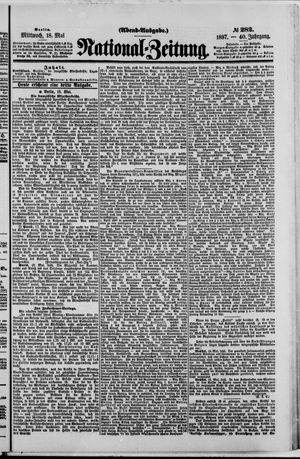 Nationalzeitung vom 18.05.1887