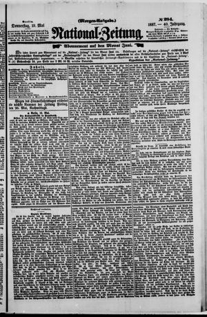 Nationalzeitung vom 19.05.1887
