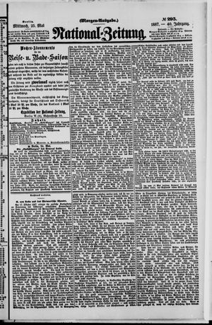 Nationalzeitung vom 25.05.1887