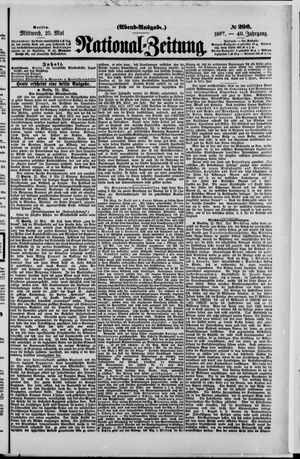 Nationalzeitung vom 25.05.1887
