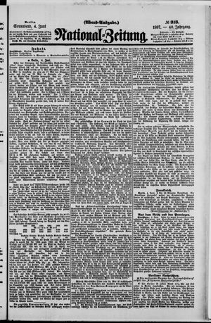 Nationalzeitung on Jun 4, 1887