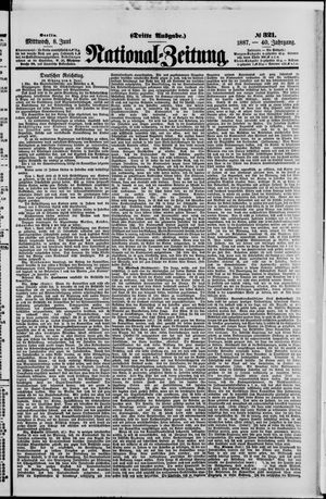 Nationalzeitung vom 08.06.1887