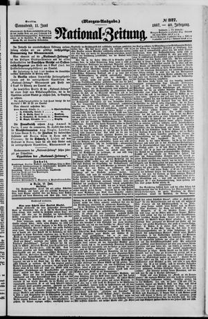 Nationalzeitung on Jun 11, 1887