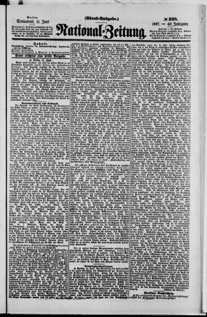 Nationalzeitung vom 11.06.1887