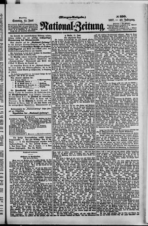 Nationalzeitung vom 12.06.1887
