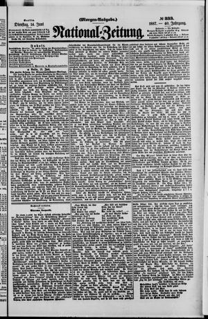 Nationalzeitung vom 14.06.1887
