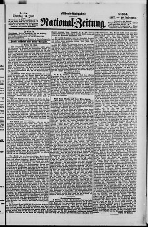 Nationalzeitung on Jun 14, 1887