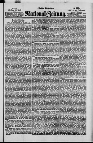 Nationalzeitung vom 14.06.1887
