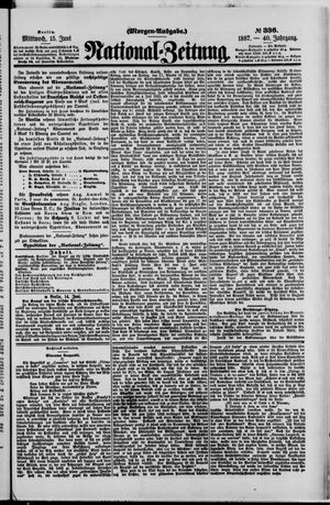 National-Zeitung vom 15.06.1887
