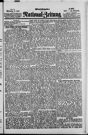 National-Zeitung vom 15.06.1887