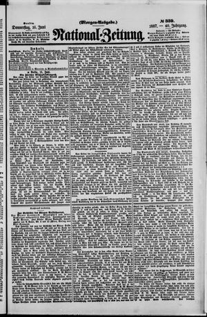 Nationalzeitung vom 16.06.1887
